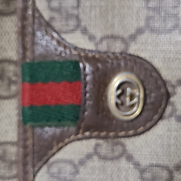 Gucci  PVC Shoulder handbag Sherry line - Picture 5 of 11